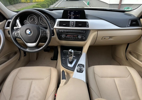 BMW Seria 3 cena 63900 przebieg: 174000, rok produkcji 2013 z Twardogóra małe 781